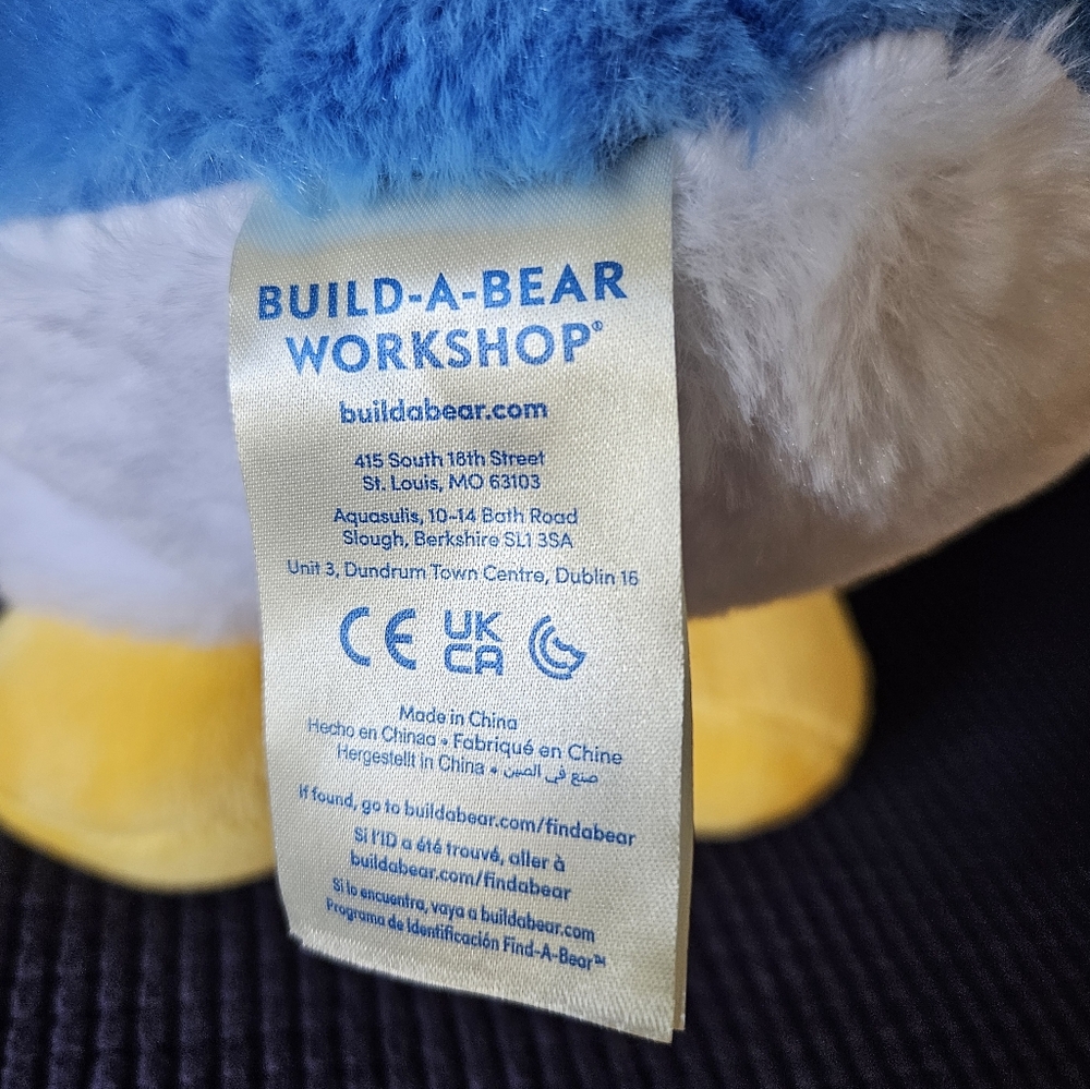 Build A Bear BAB Sanrio Tuxedosam Tuxedo Sam Blue Penguin - Picture 6 of 8